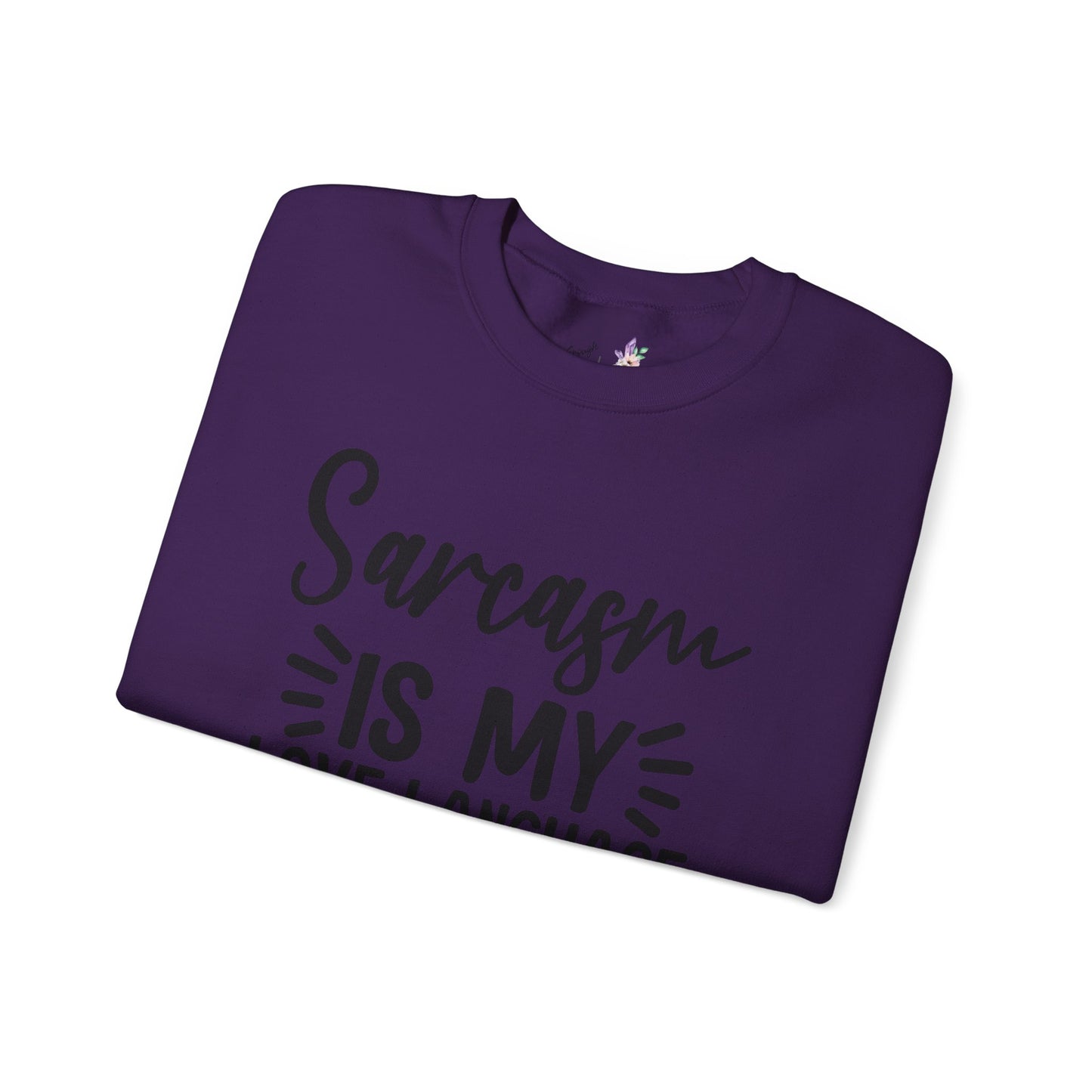 Sarcasm is my Love Language Unisex Heavy Blend™ Crewneck Sweatshirt