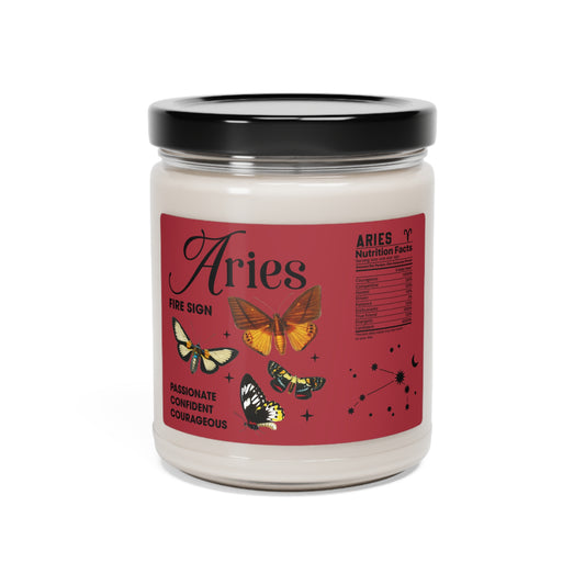 Aries: Be The Fire! Scented Soy Candle, 9oz