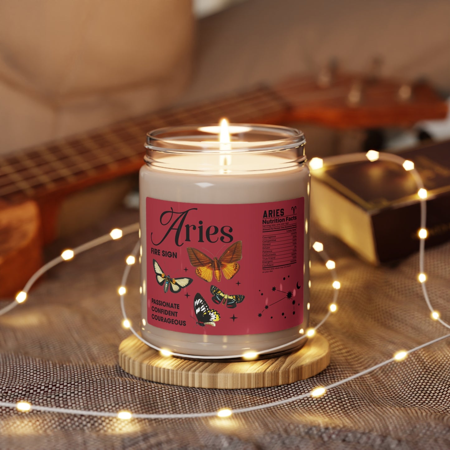Aries: Be The Fire! Scented Soy Candle, 9oz