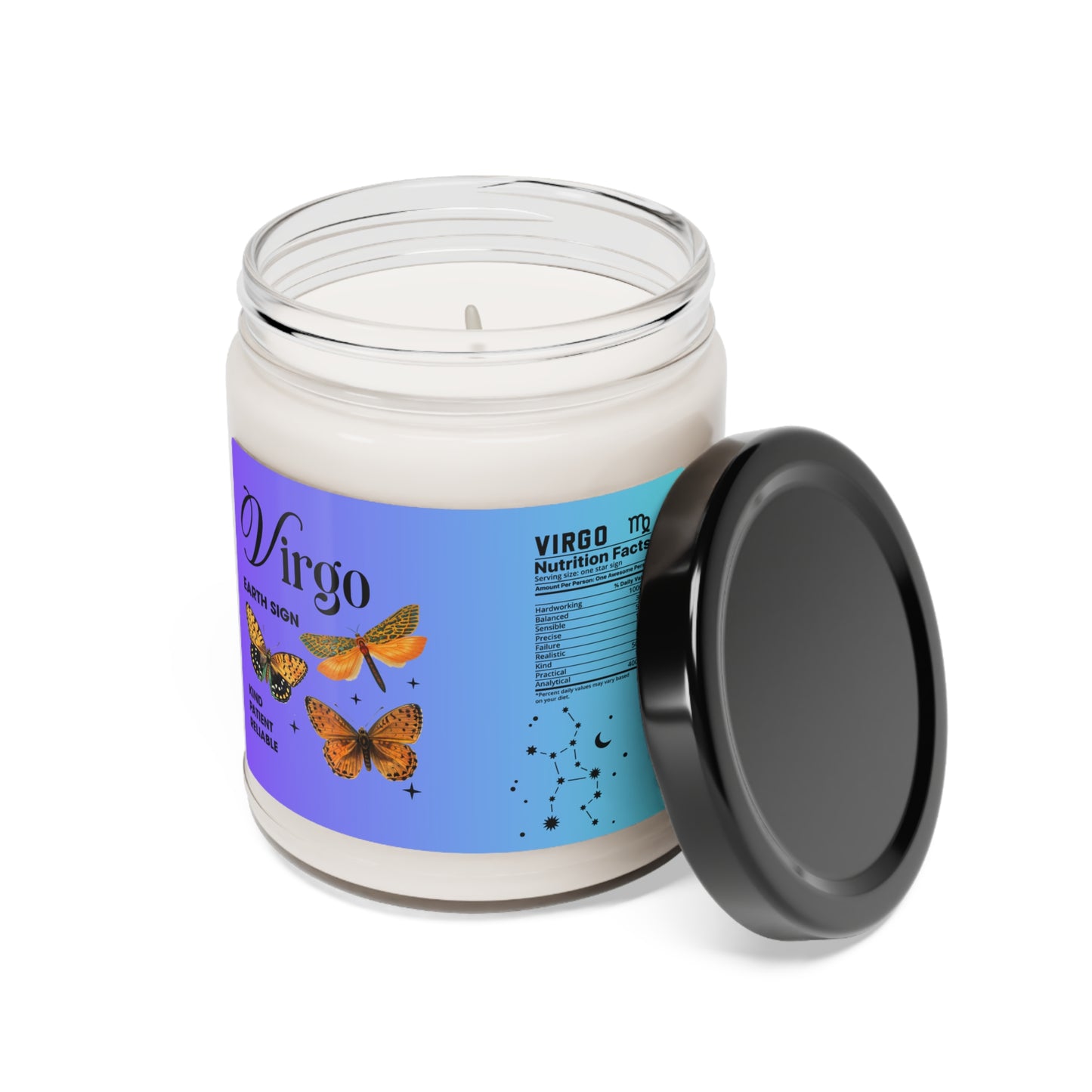 Virgo: Be Kind, Scented Soy Candle, 9oz