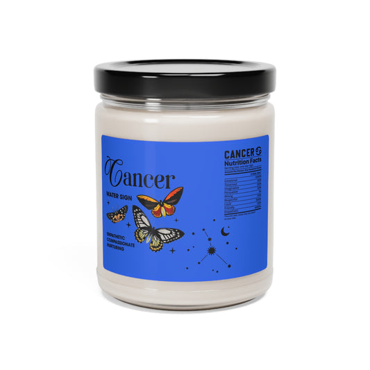Cancer, Nuture Yourself, Scented Soy Candle, 9oz